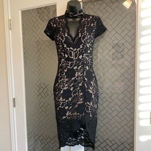 A’Gaci black lace dress